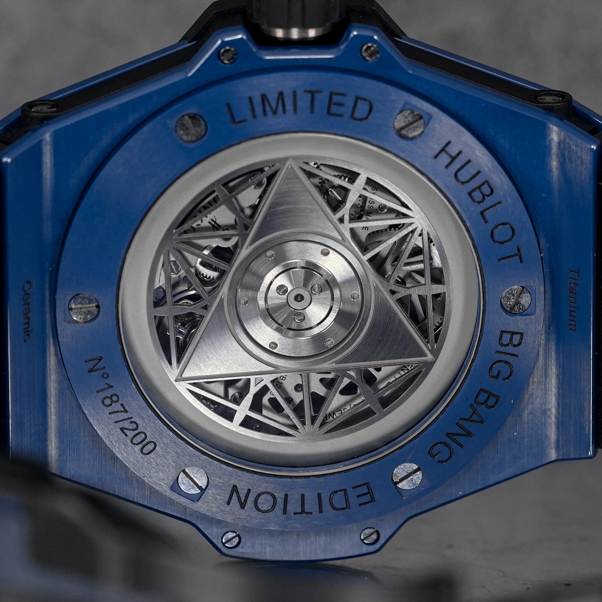 BIG BANG UNICO SANG BLEU 45MM CERAMIC BLUE LIMITED EDITION (2018)