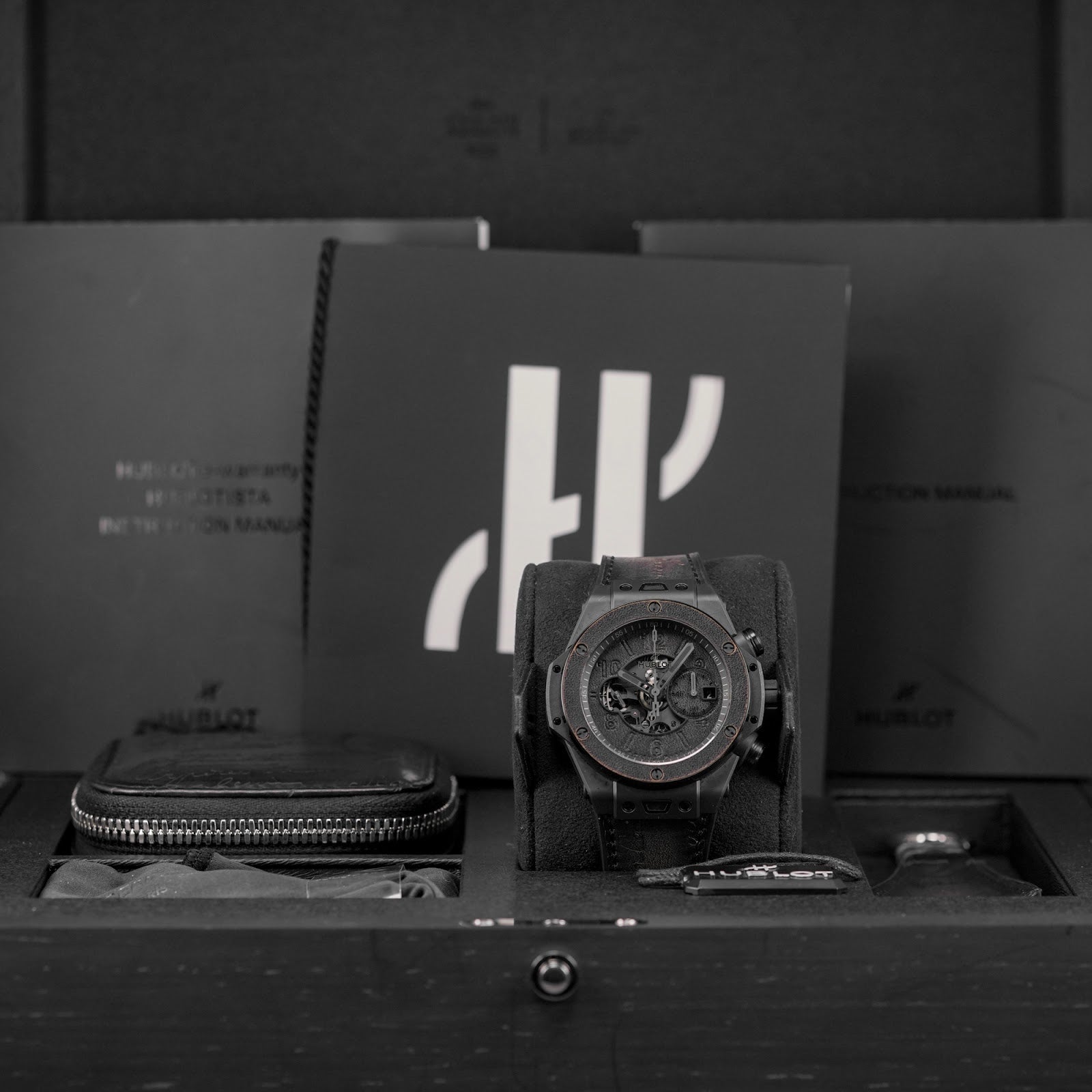 BIG BANG UNICO BERLUTI NERO GRIGIO CERAMIC 44MM JAPAN LIMITED EDITION (2025)