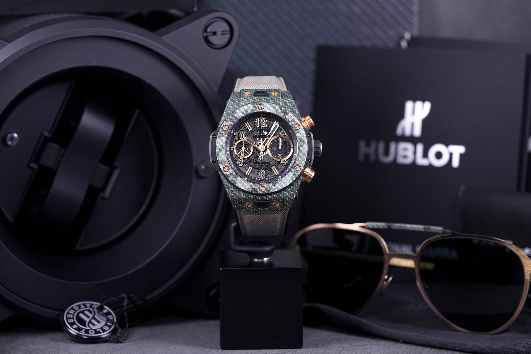 BIG BANG UNICO 45MM ITALIA INDEPENDENT GREEN CAMO (2016)