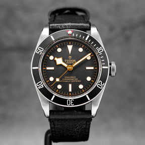 Heritage Black Bay 41 Leather Strap