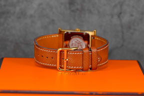 HEURE H LARGE YELLOWGOLD-PLATED STEEL WHITE DIAL (2019)