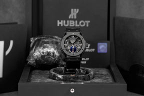 CLASSIC FUSION 45MM AEROFUSION MOONPHASE BLACK MAGIC CERAMIC (2018)