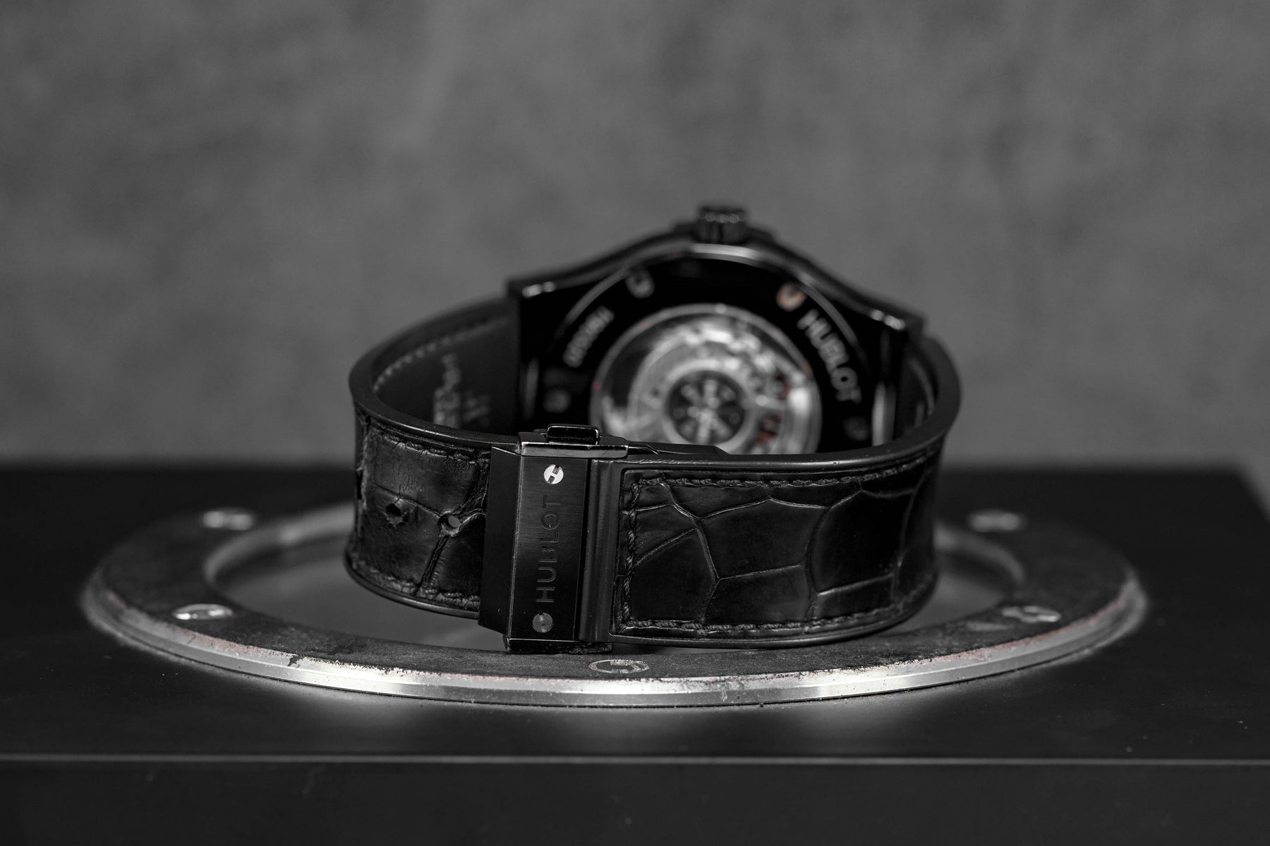 CLASSIC FUSION 45MM AEROFUSION MOONPHASE BLACK MAGIC CERAMIC (2018)