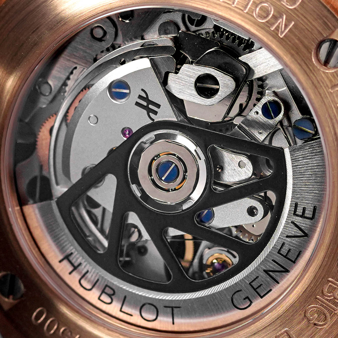 HUBLOT BIG BANG 44MM AERO BANG BLACK MAGIC ROSEGOLD CERAMIC