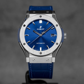 CLASSIC FUSION 45MM TITANIUM BLUE (2025)
