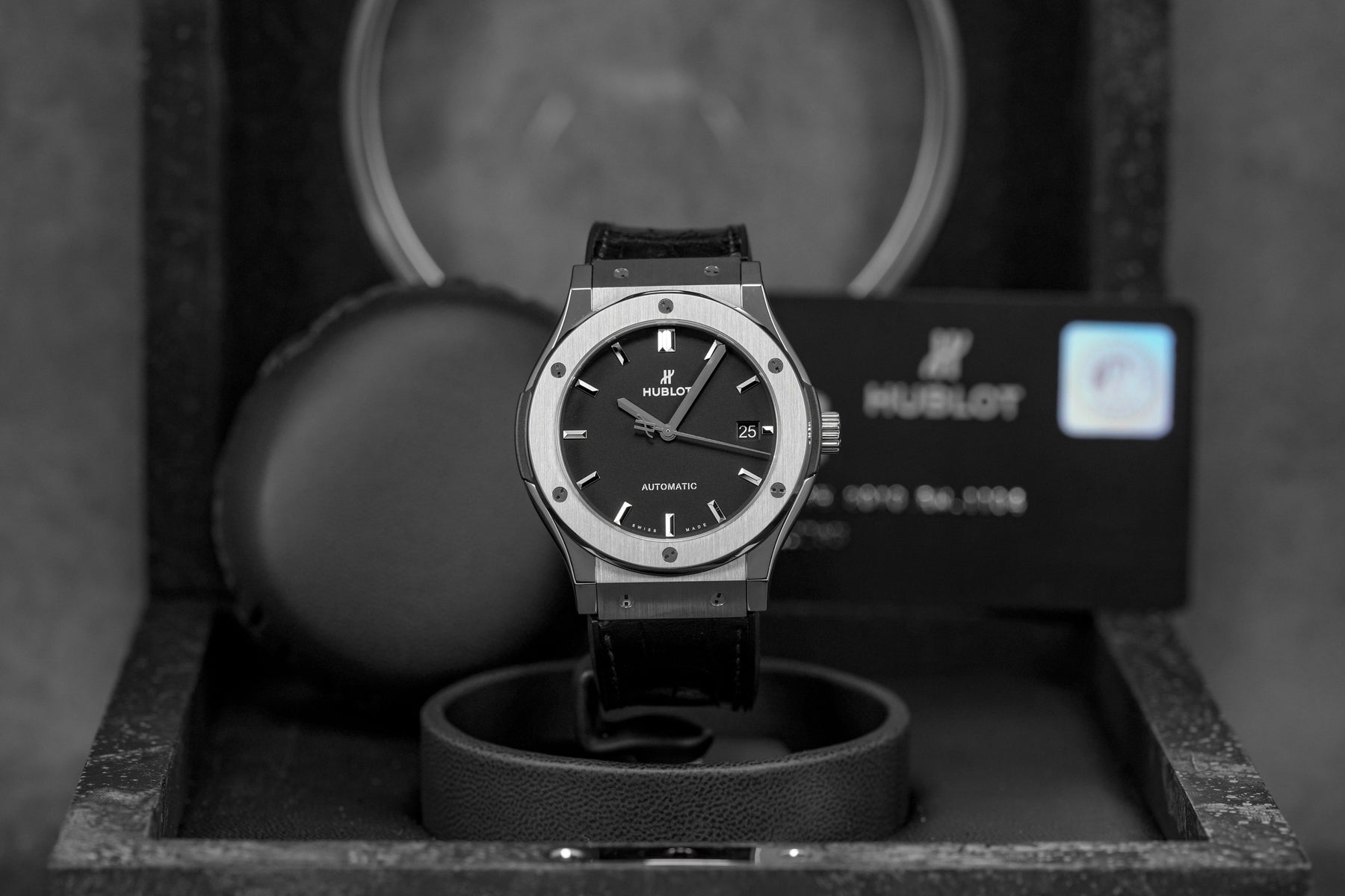 Harga Hublot Classic Fusion 45 Titanium Black