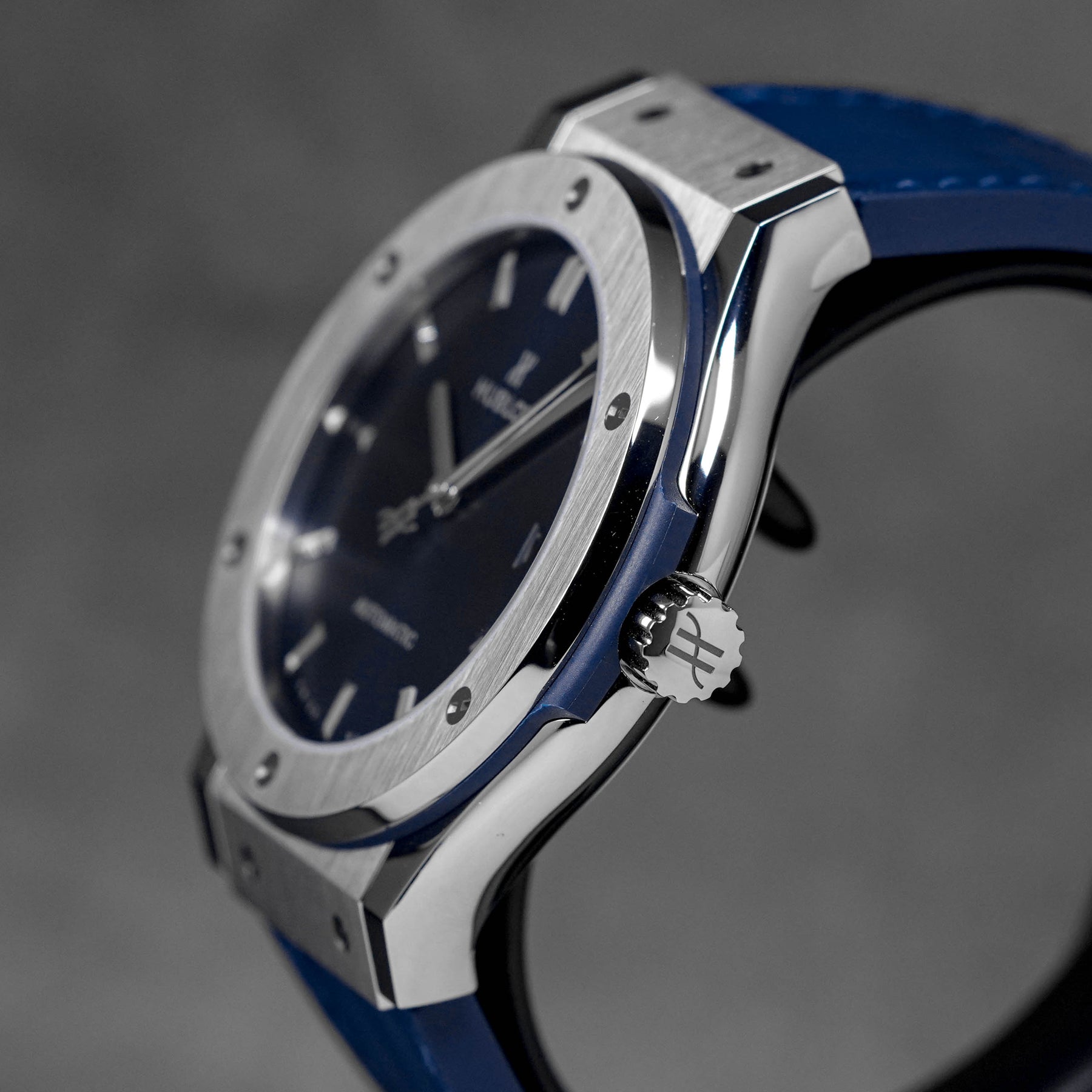 Harga Hublot Classic Fusion 45mm Titanium Blue Terbaru