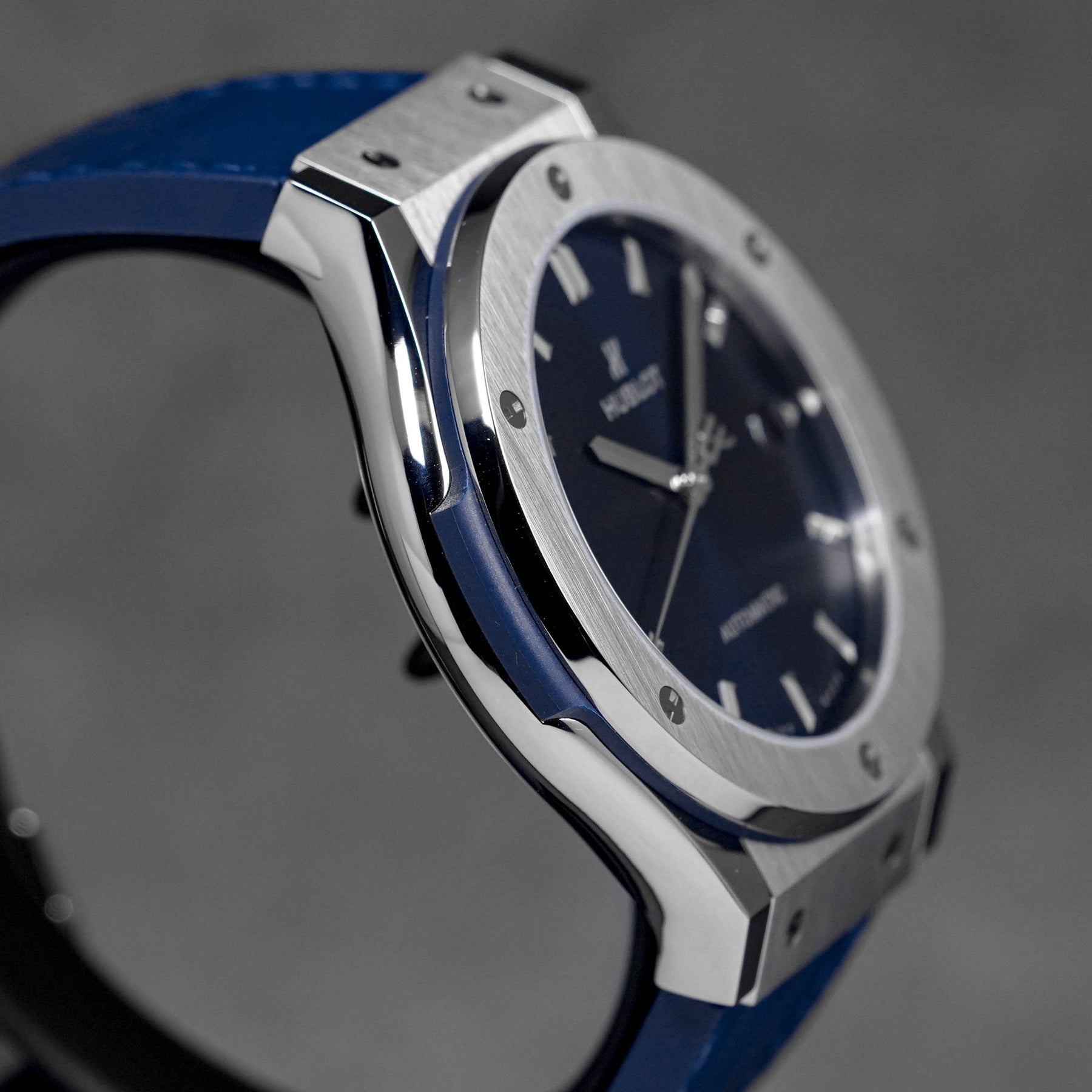 Harga Hublot Classic Fusion 45mm Titanium Blue Terbaru