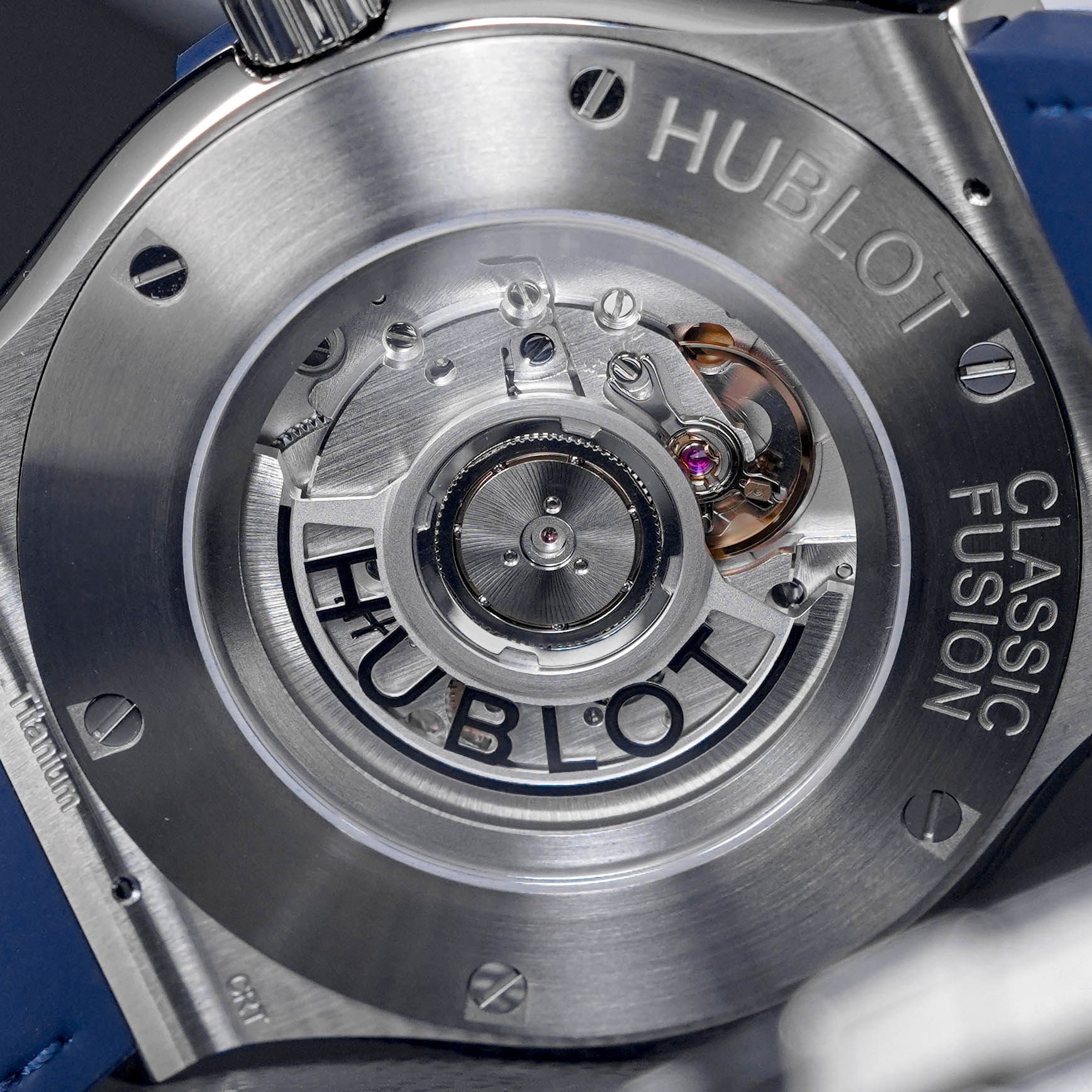 Harga Hublot Classic Fusion 45mm Titanium Blue Terbaru