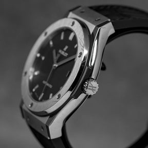 Harga Hublot Classic Fusion Black