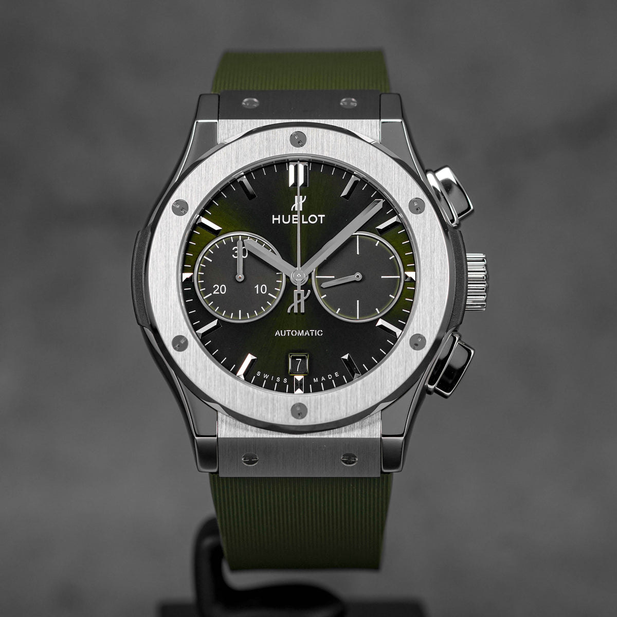 Harga Hublot Classic Fusion Chrono Green Terbaru