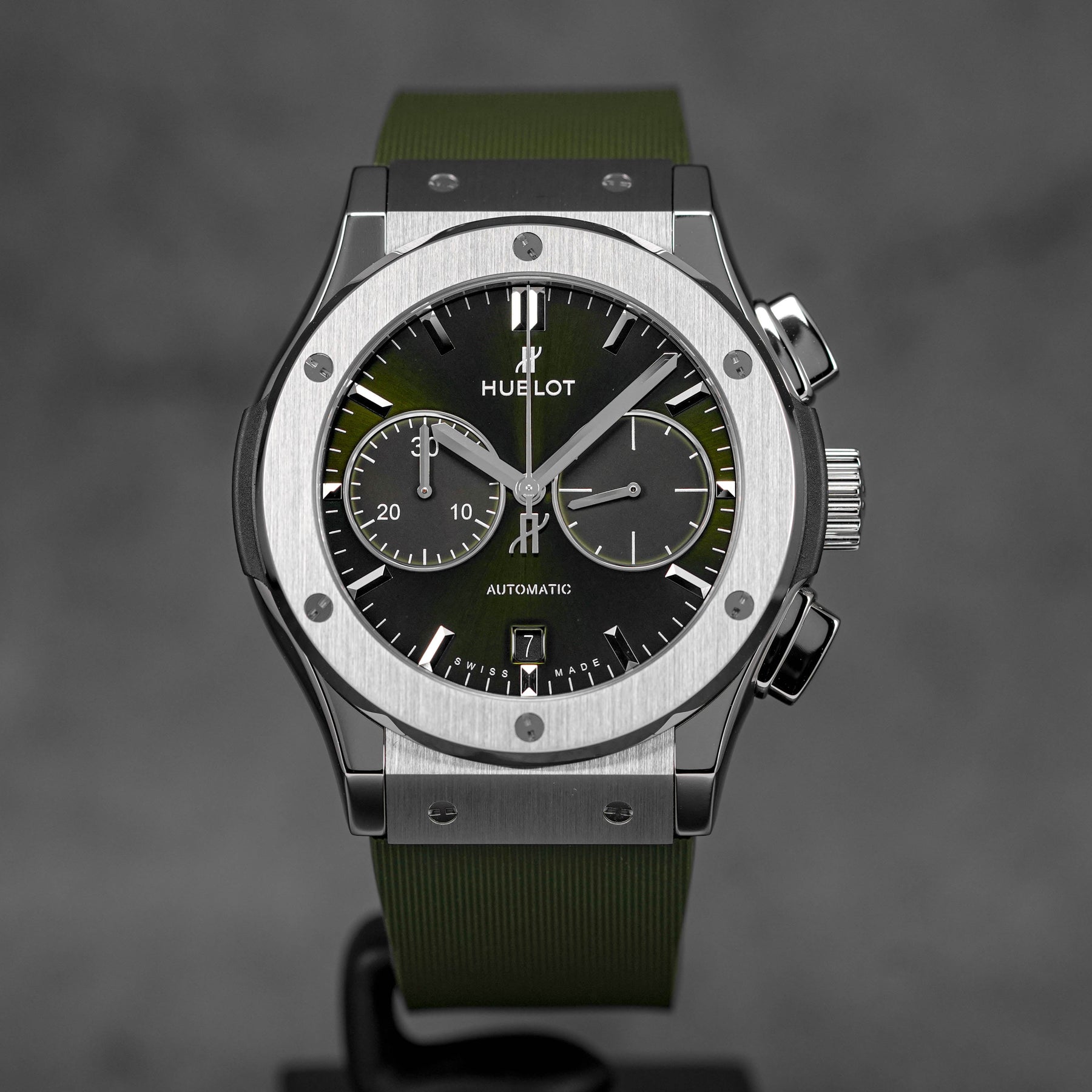 Harga Hublot Classic Fusion Chrono Green Terbaru