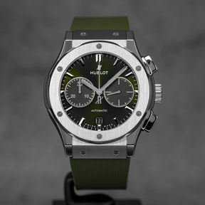 Harga Hublot Classic Fusion Chrono Green Terbaru