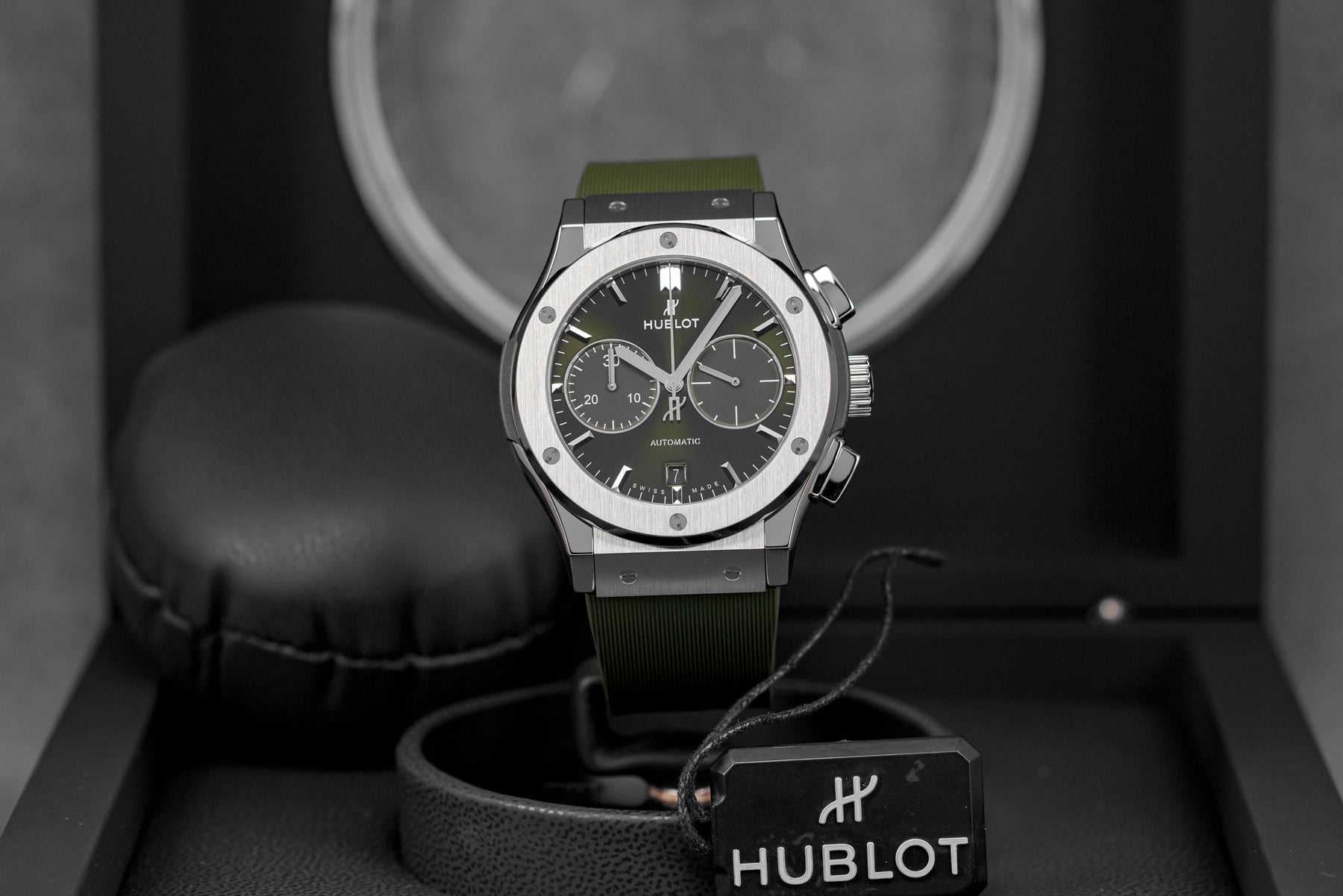 Harga Hublot Classic Fusion Chrono Green Terbaru