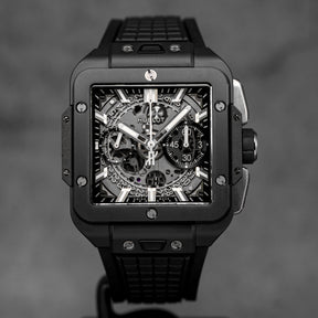 Harga Hublot Square Bang Unico Black Magic