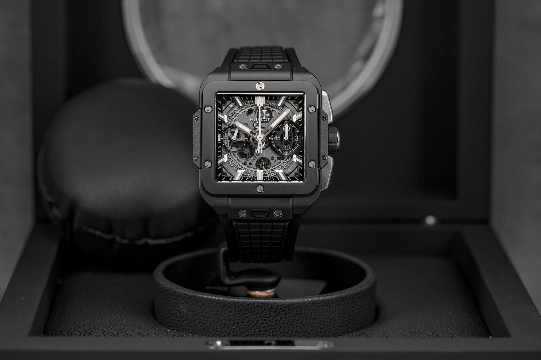 Harga Hublot Square Bang Unico Black Magic