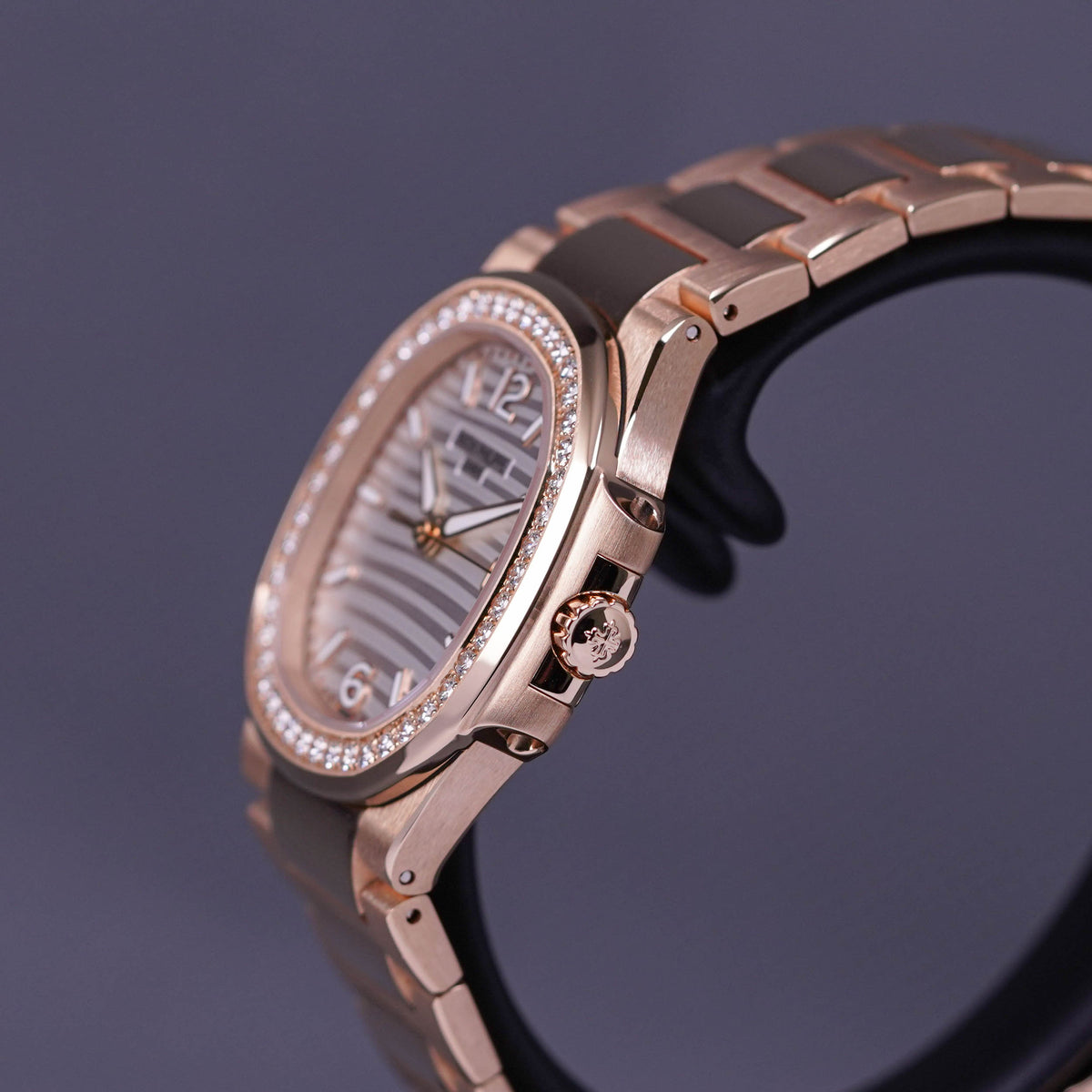 NAUTILUS 70101R ROSEGOLD DIAMOND BEZEL