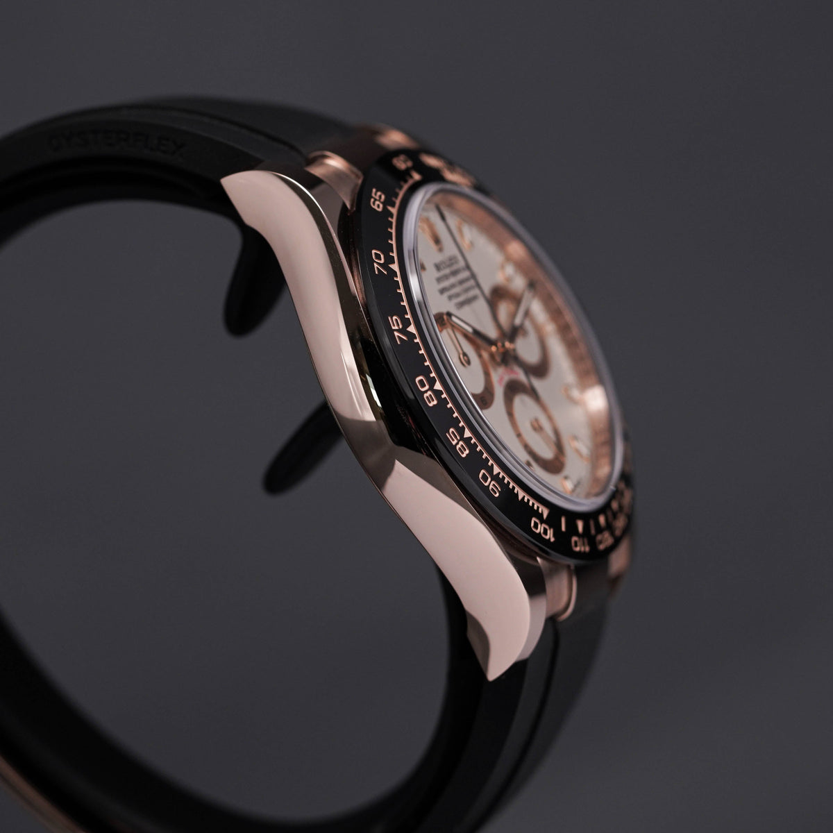 DAYTONA OYSTERFLEX ROSEGOLD IVORY DIAL