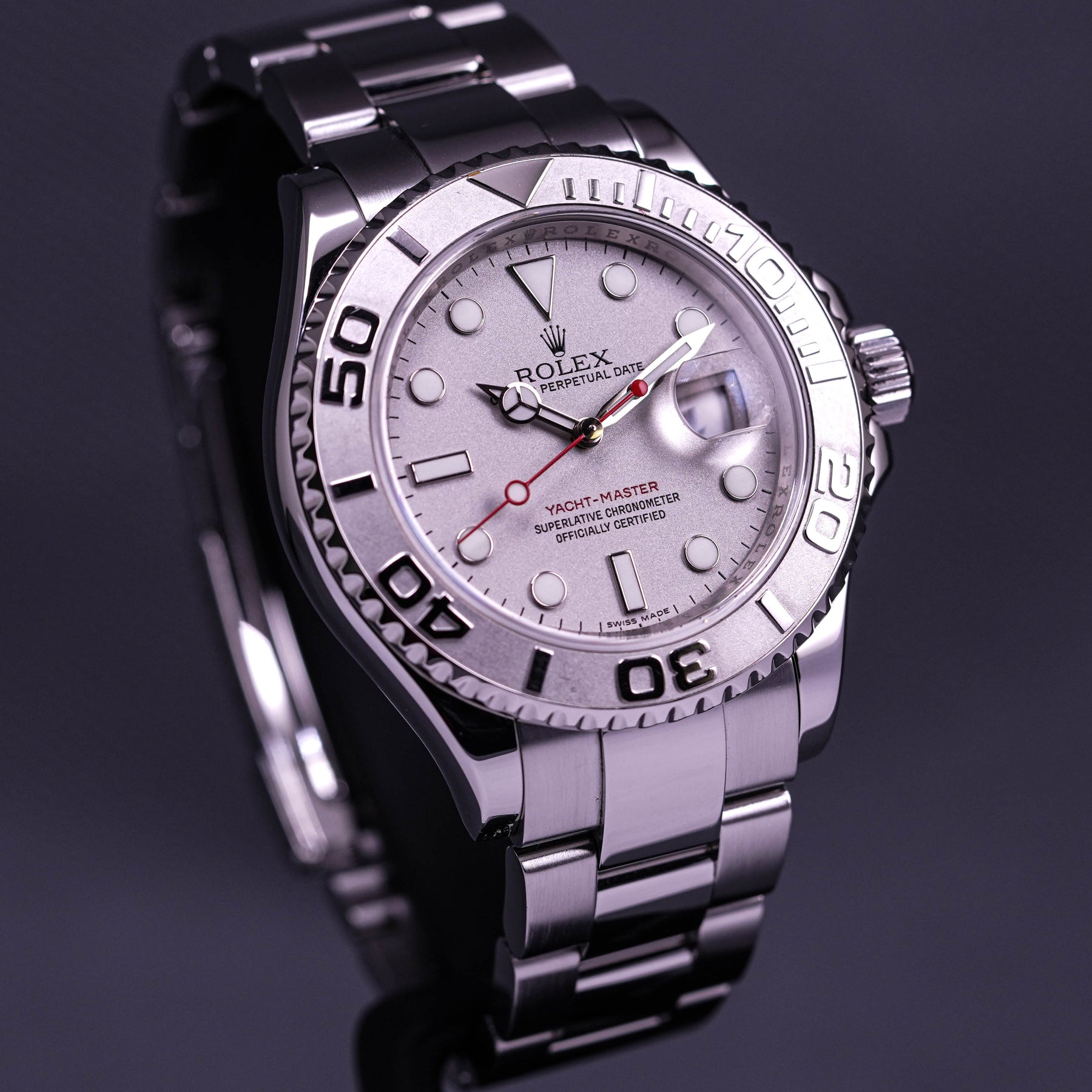 YACHT-MASTER 40MM PLATINUM BEZEL (2010)