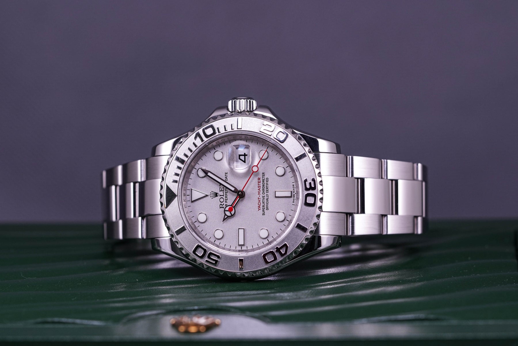 YACHT-MASTER 40MM PLATINUM BEZEL (2010)