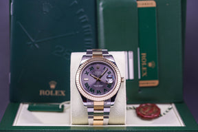 DATEJUST II TWOTONE YELLOWGOLD WIMBLEDON DIAL (2011)