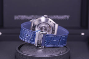 CLASSIC FUSION 38MM TITANIUM BLUE DIAL (2021)