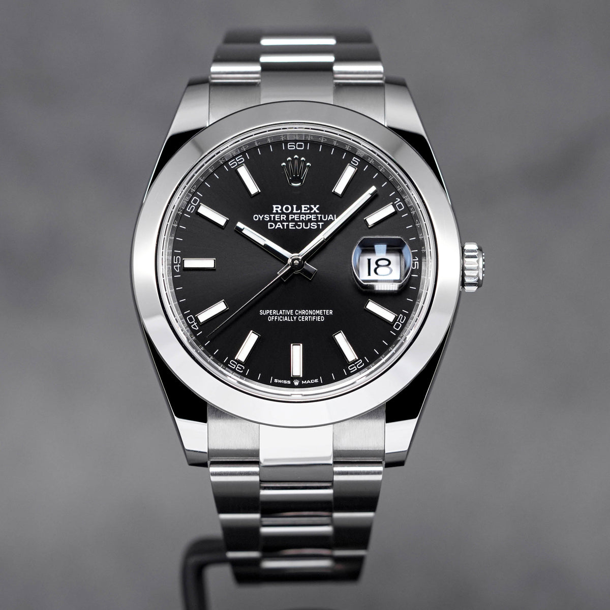 DATEJUST 41MM BLACK DIAL (2022)