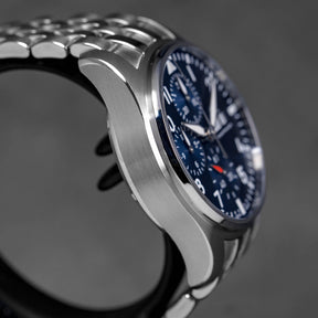 Harga IWC Pilot Chronograph Day Date Blue