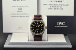 Harga IWC Pilot Mark XVIII Heritage Black