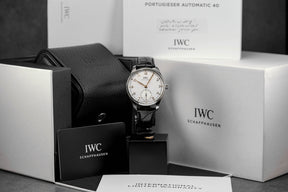 Harga IWC Portugieser Small Seconds Silver
