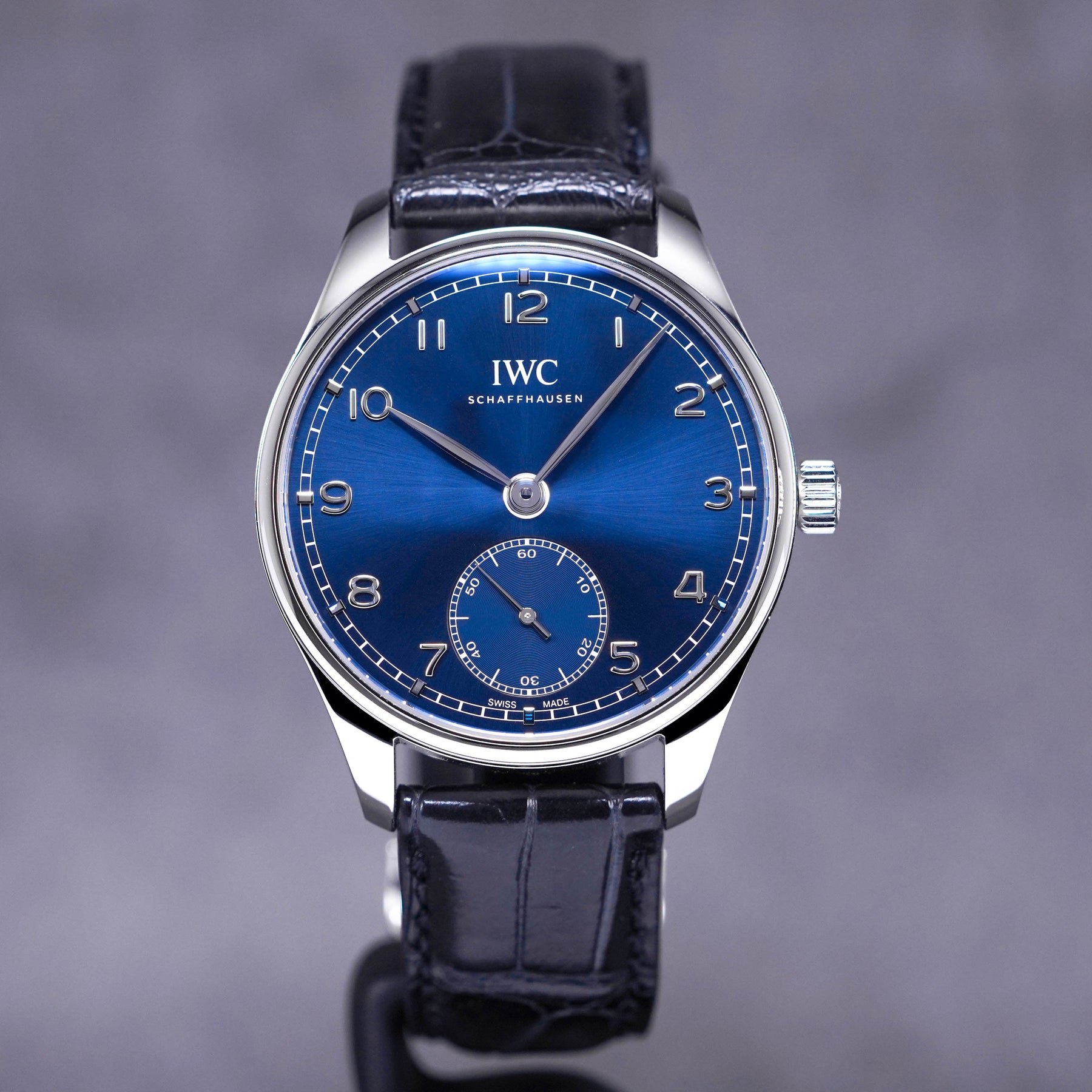 IWC Portuguese Blue