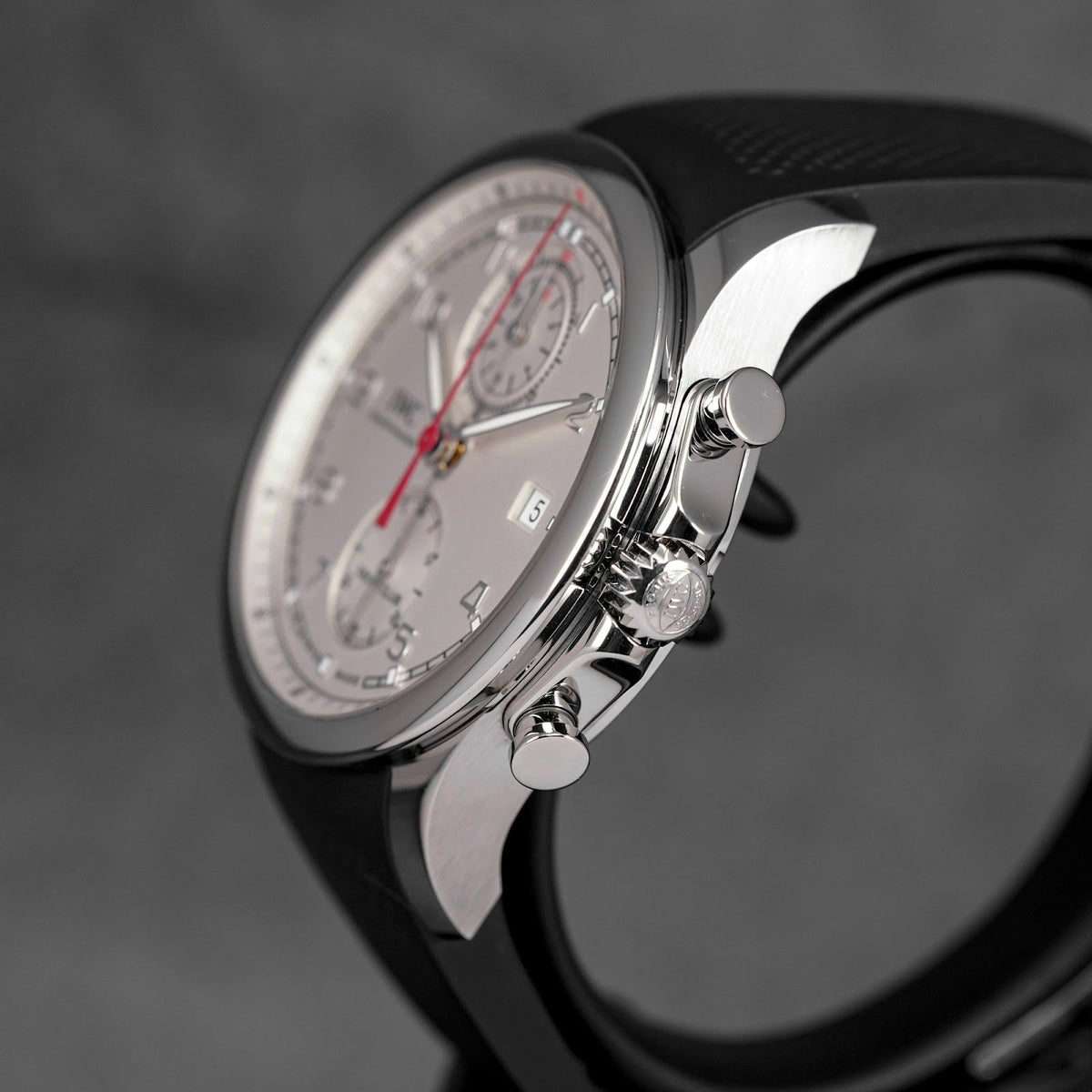PORTUGIESER YACHT CLUB CHRONOGRAPH SILVER DIAL (UNDATED)