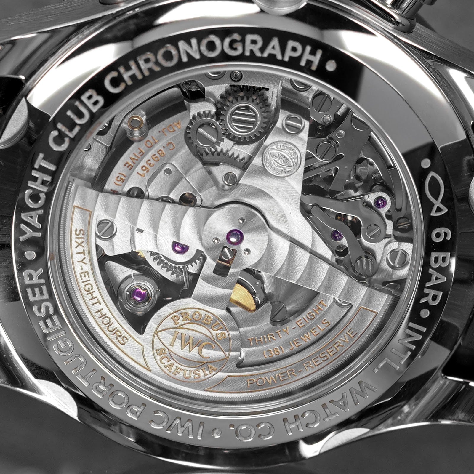 PORTUGIESER YACHT CLUB CHRONOGRAPH SILVER DIAL (UNDATED)
