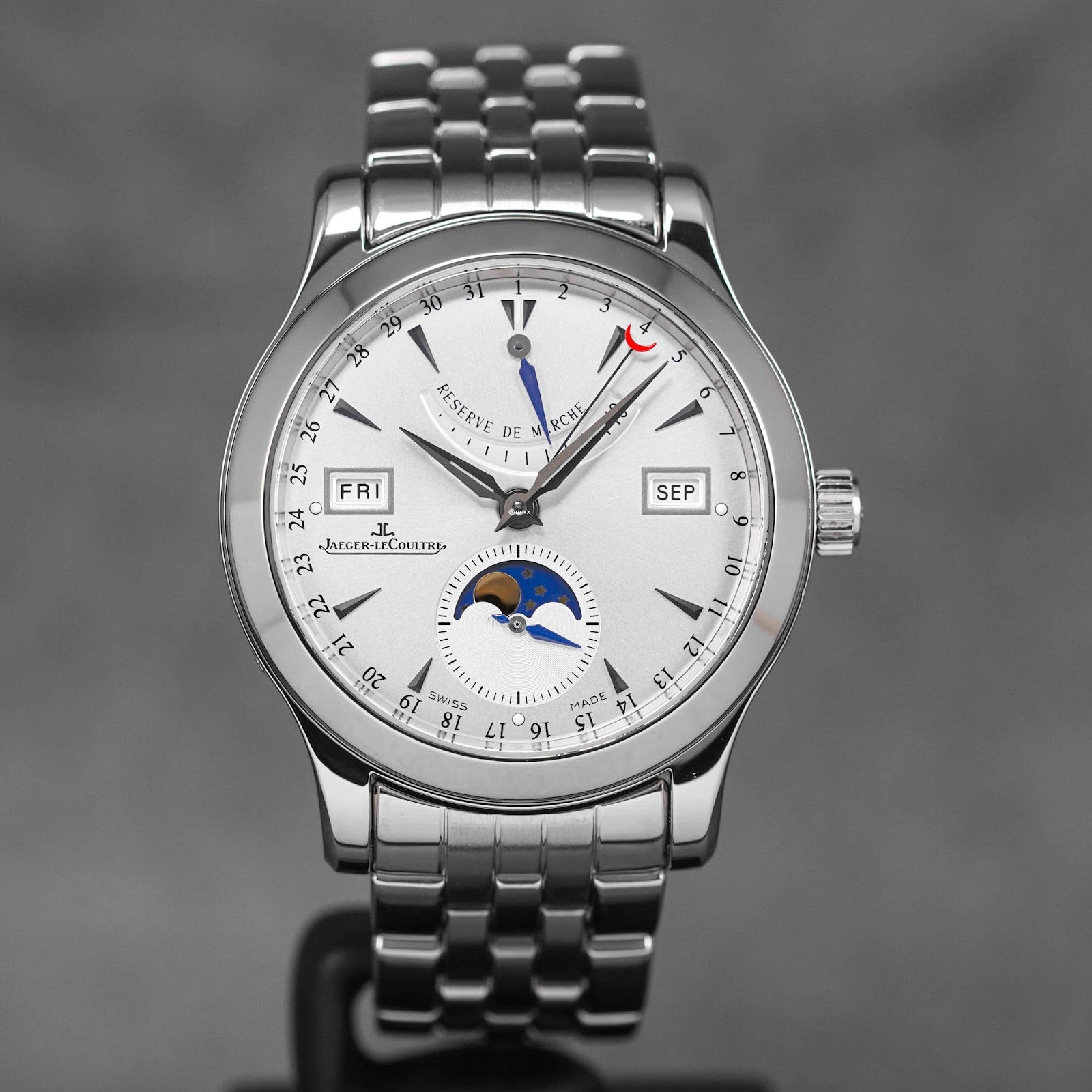 MASTER CALENDAR MOONPHASE SILVER DIAL (2012)