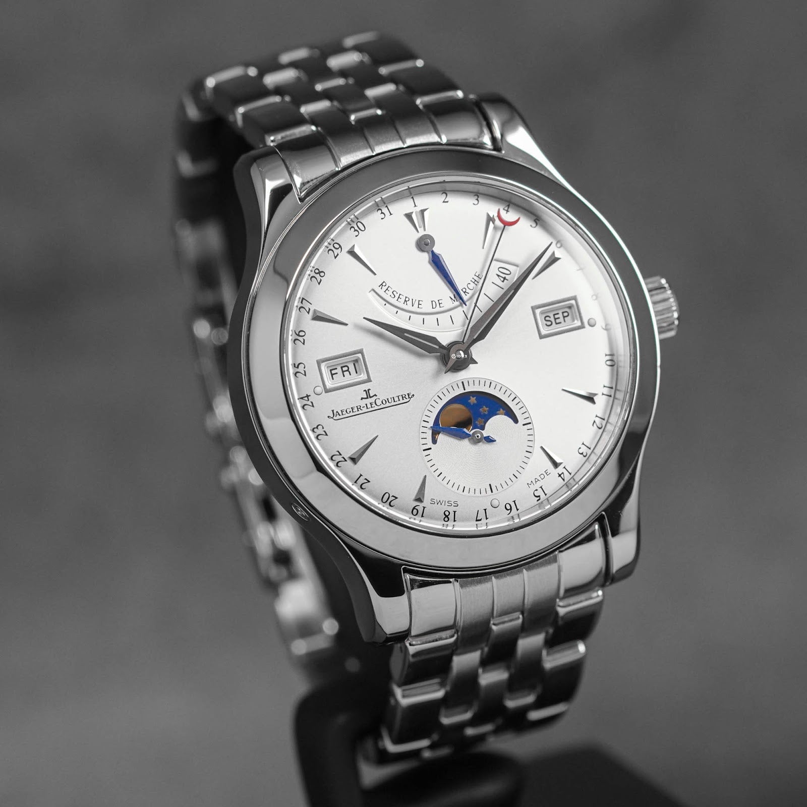 MASTER CALENDAR MOONPHASE SILVER DIAL (2012)