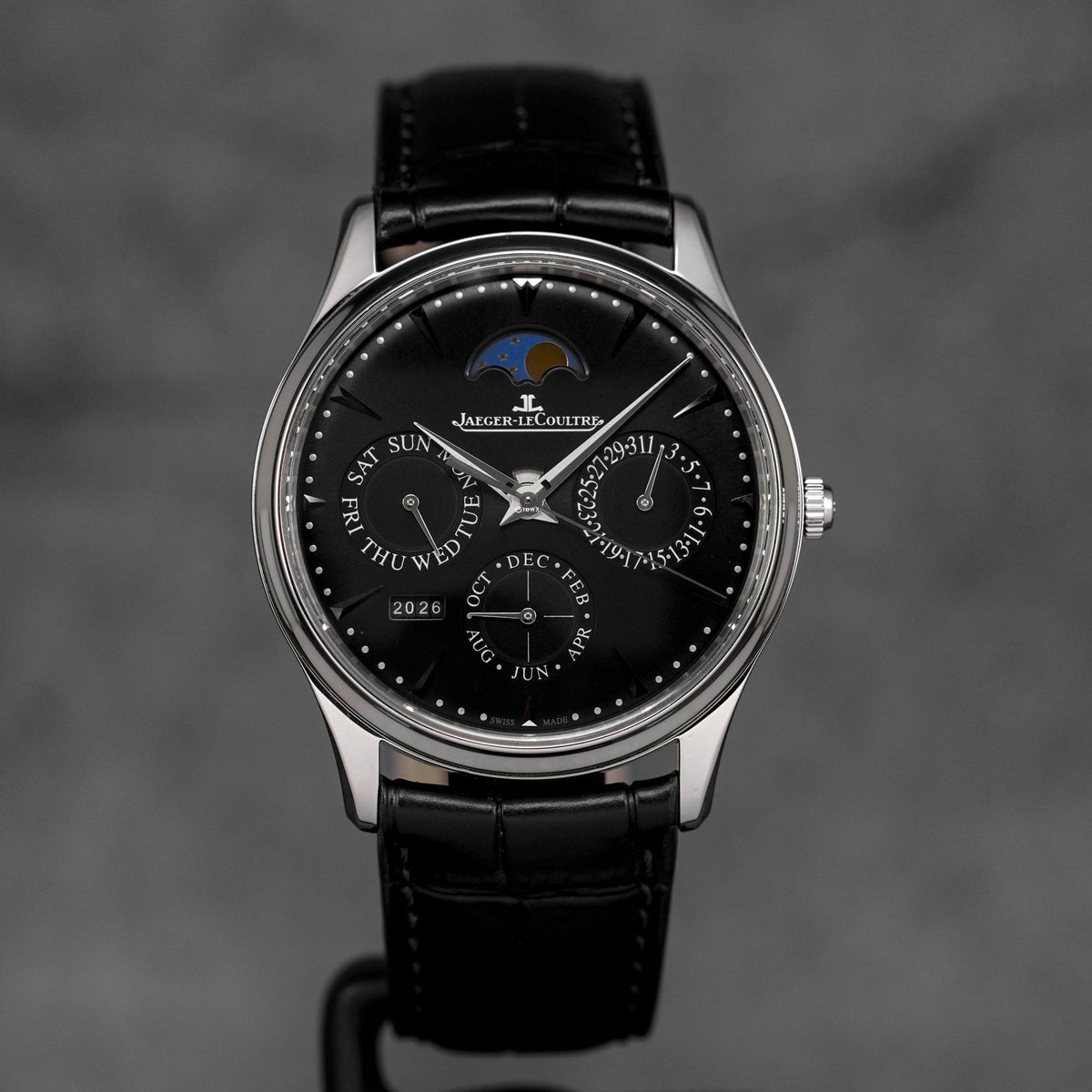 MASTER ULTRA THIN PERPETUAL CALENDAR BLACK DIAL (2016)