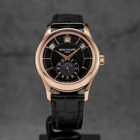 COMPLICATIONS 5205R ROSEGOLD ANNUAL CALENDAR MOONPHASE BLACK DIAL (2017)