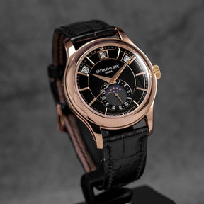 COMPLICATIONS 5205R ROSEGOLD ANNUAL CALENDAR MOONPHASE BLACK DIAL (2017)