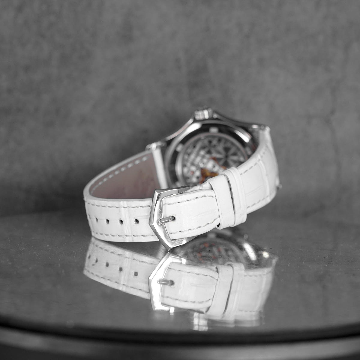 COMPLICATIONS 4934G WHITEGOLD TRAVEL TIME MOP DIAL DIAMOND BEZEL (2012)