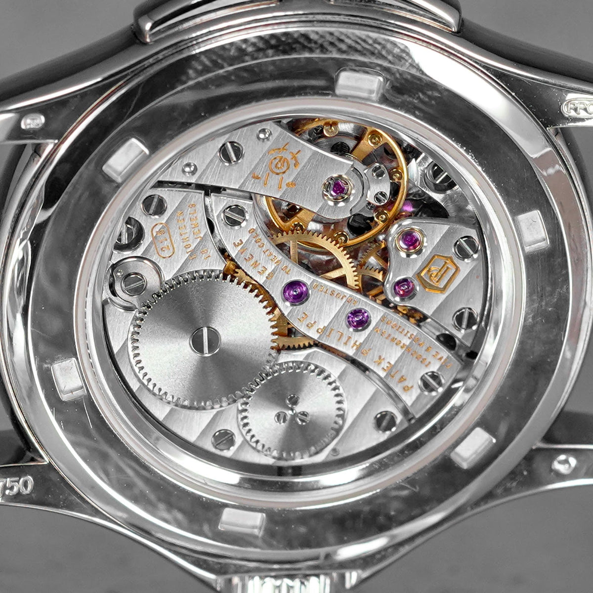 COMPLICATIONS 4934G WHITEGOLD TRAVEL TIME MOP DIAL DIAMOND BEZEL (2012)