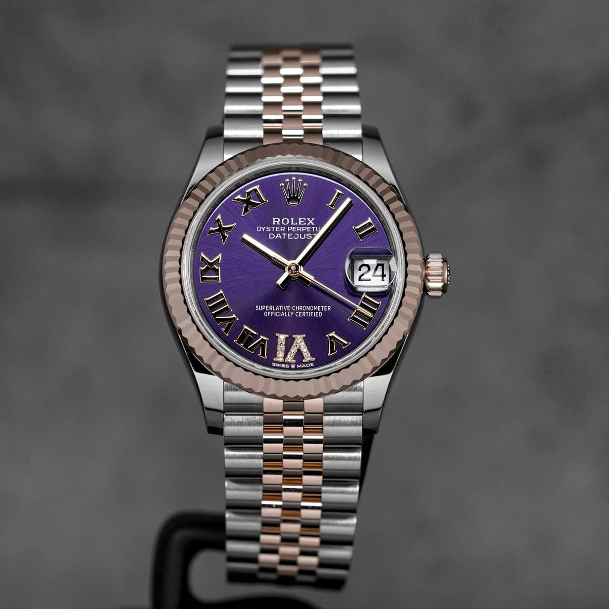 harga datejust 31 aubergine indonesia