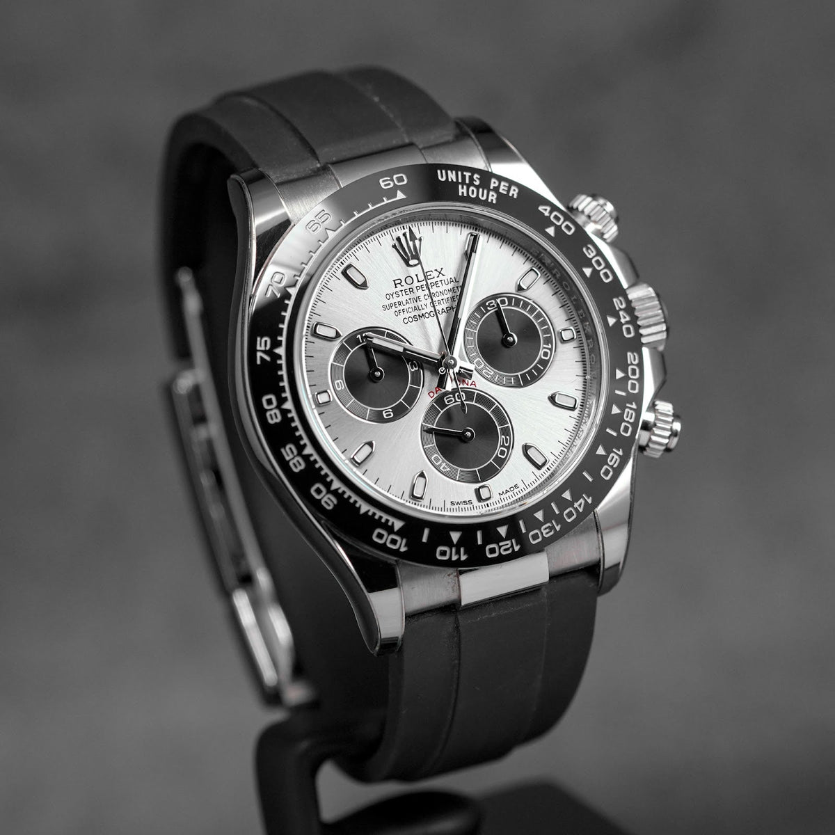 DAYTONA OYSTERFLEX WHITEGOLD GREY DIAL (2023)