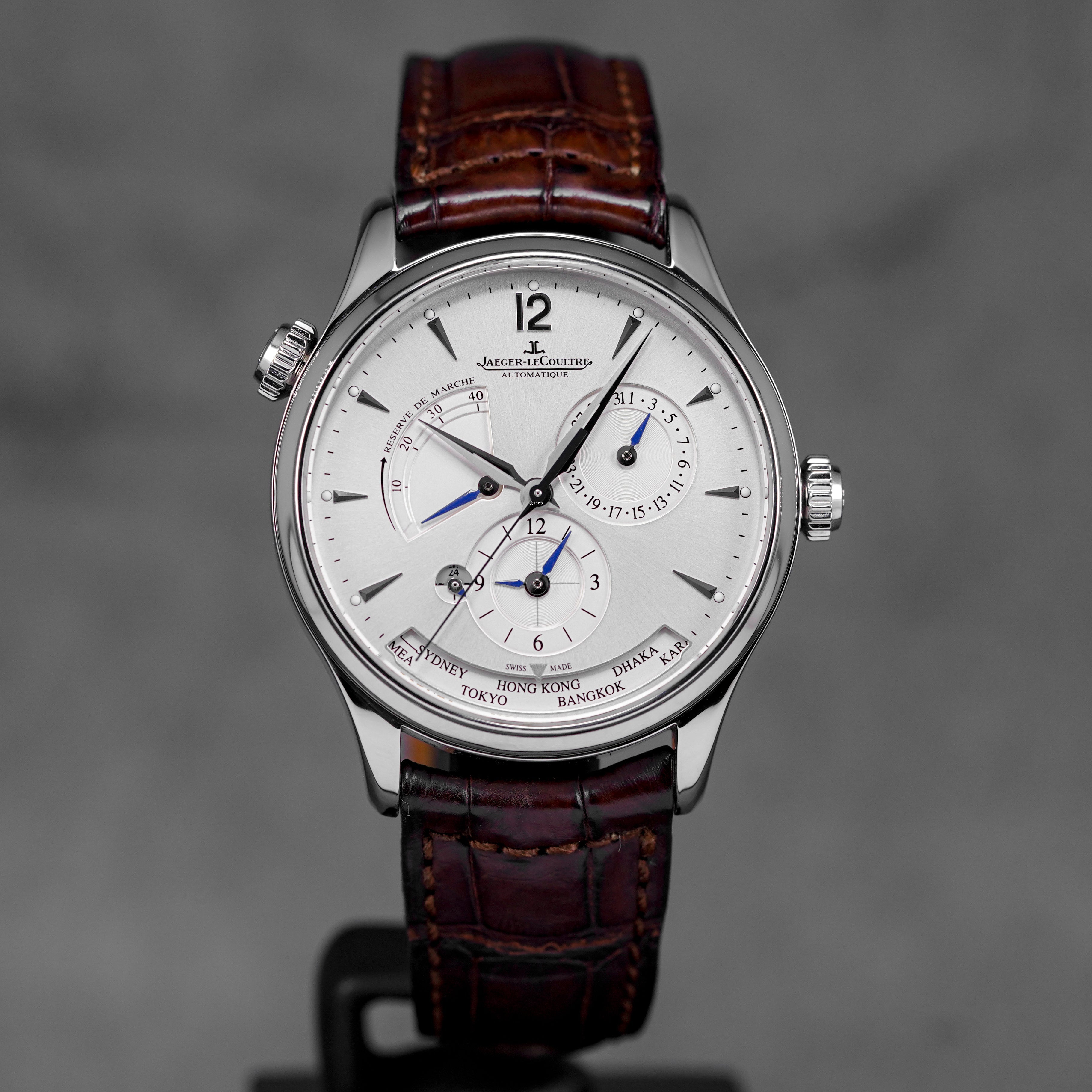 Harga JLC Master Geographic Silver