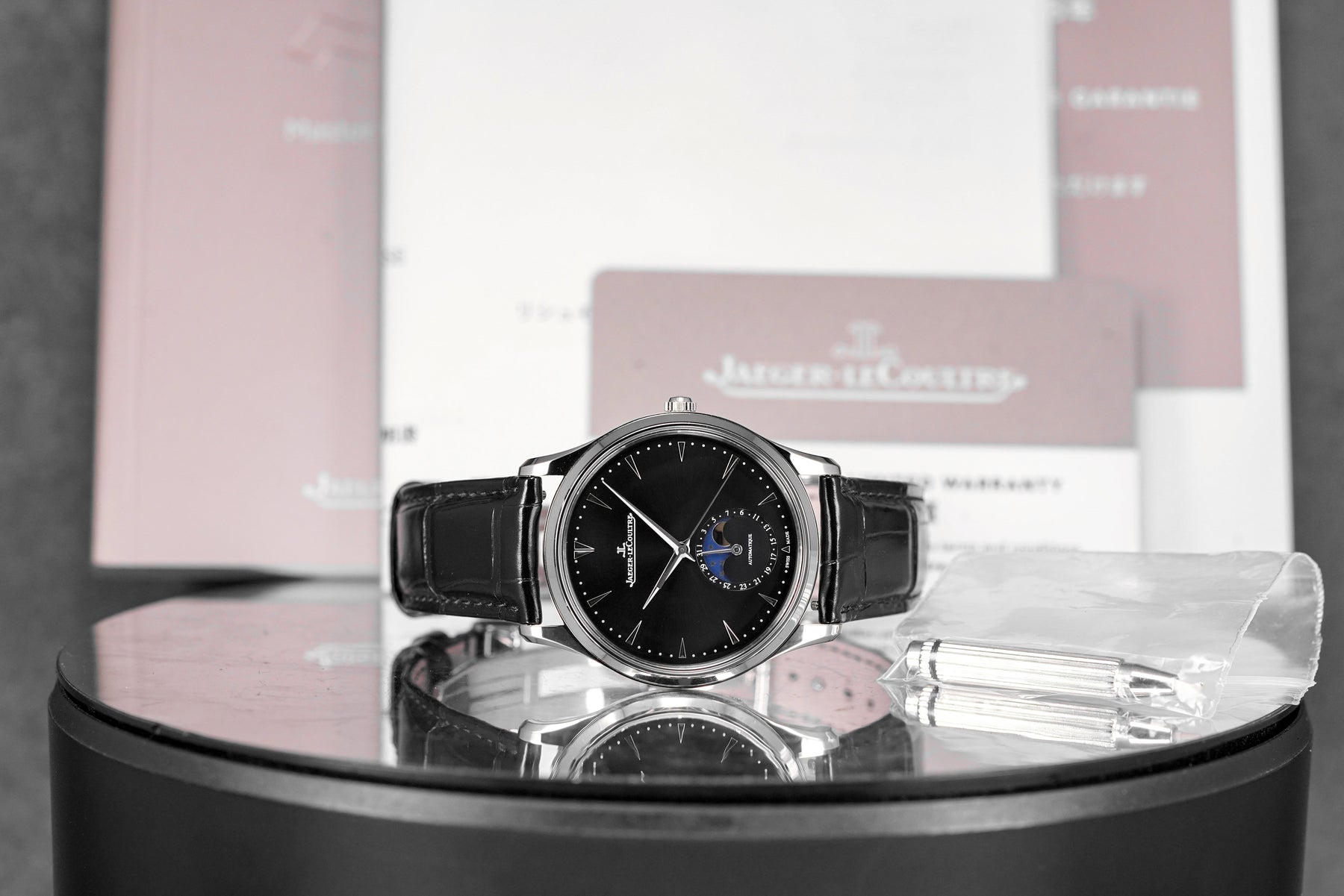 Harga JLC Master Ultra Thin Moonphase Black