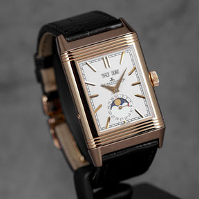 Harga JLC Reverso Tribute Duoface Calendar Rosegold