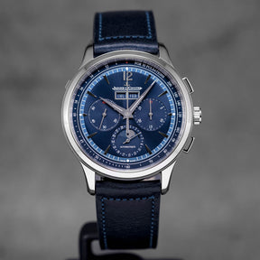 Harga Jaeger LeCoultre Master Control Chronograph Calendar Blue