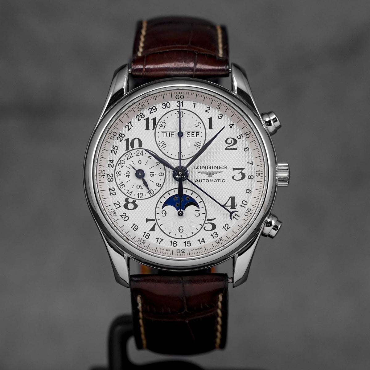 MASTER COLLECTION CHRONO MOONPHASE SILVER DIAL (WATCH ONLY)