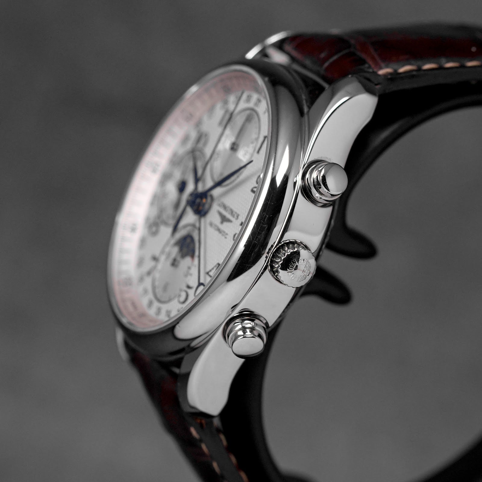 MASTER COLLECTION CHRONO MOONPHASE SILVER DIAL (WATCH ONLY)