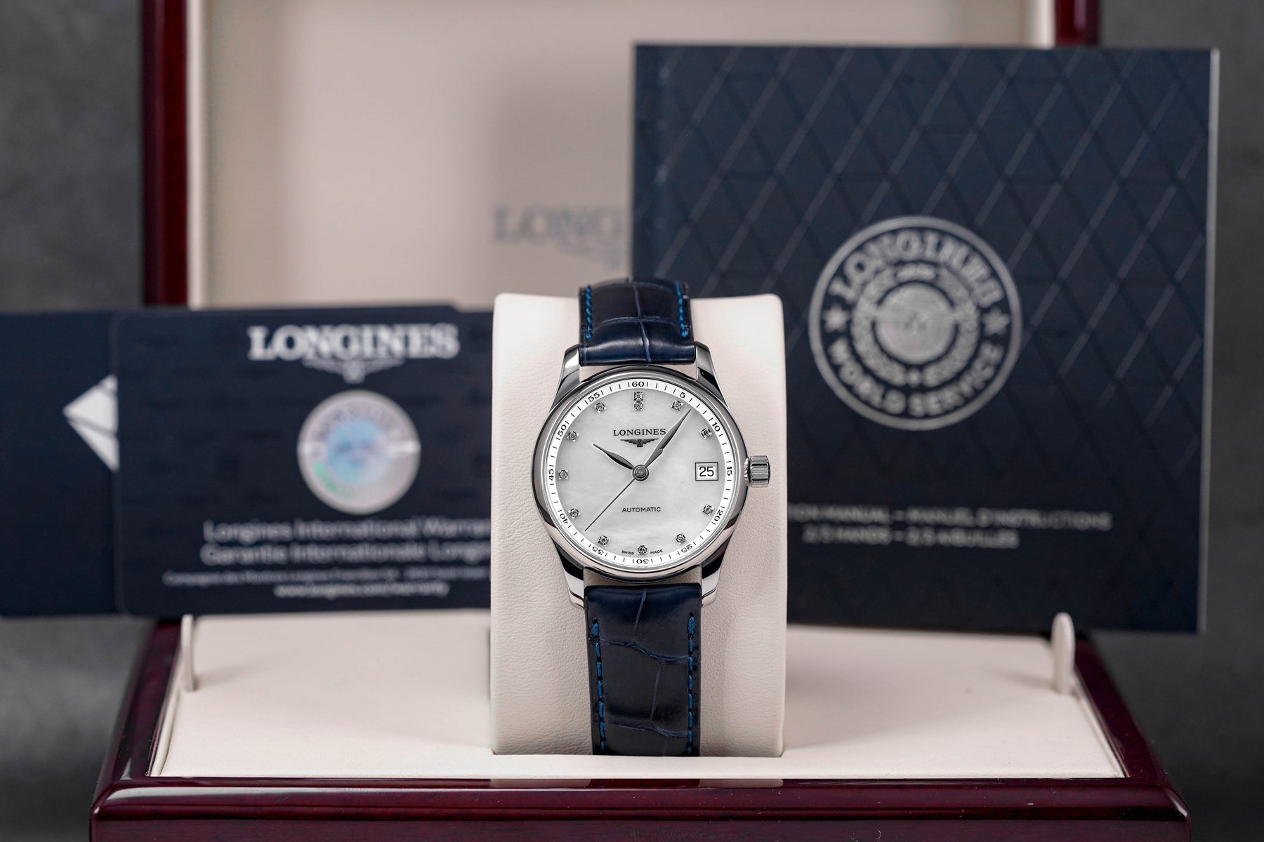 Harga Longines Master Collection MOP Diamond