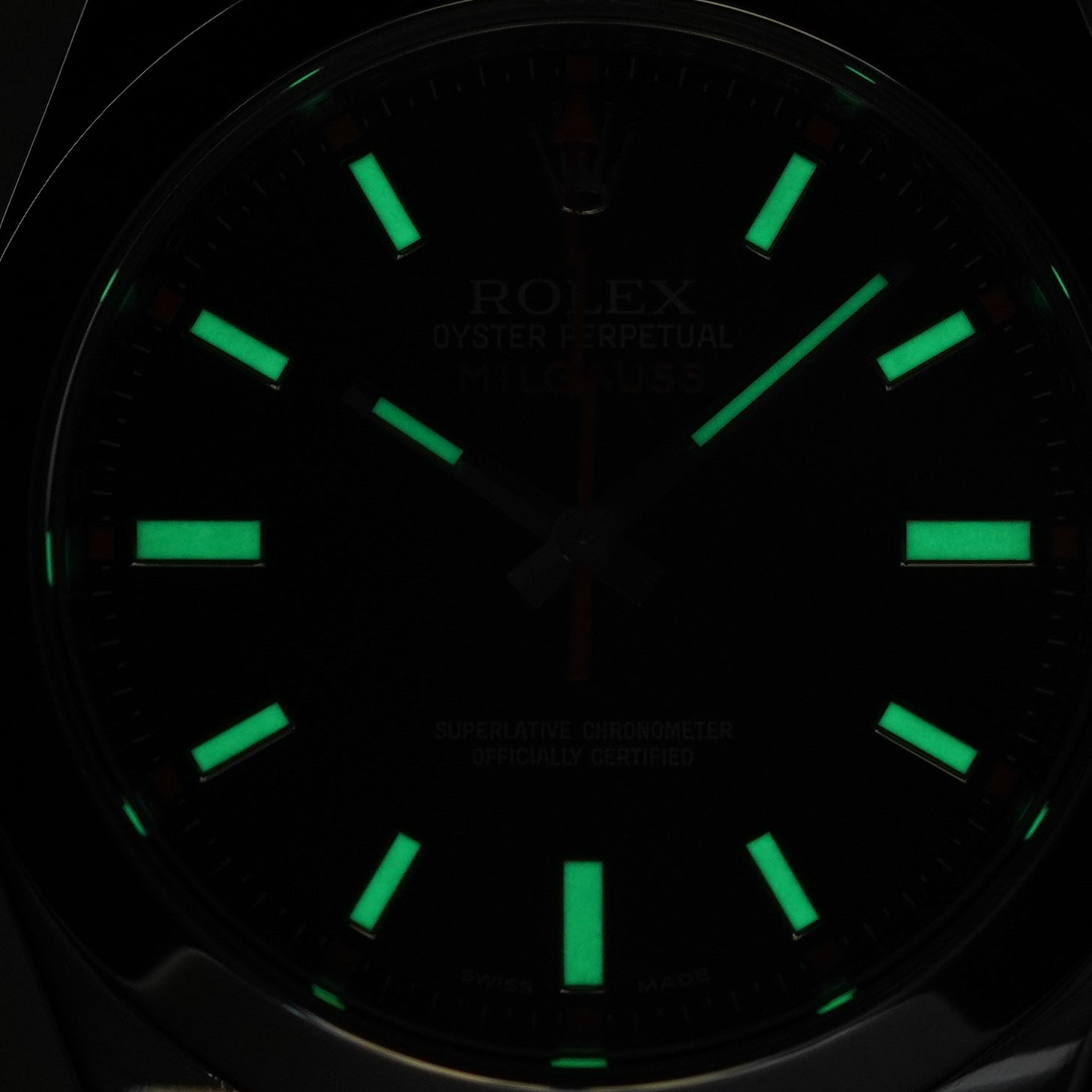 MILGAUSS BLACK DIAL 116400 (2010)